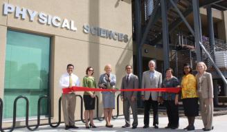 Transformed physical sciences building.