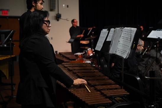 Concert Band percussionists