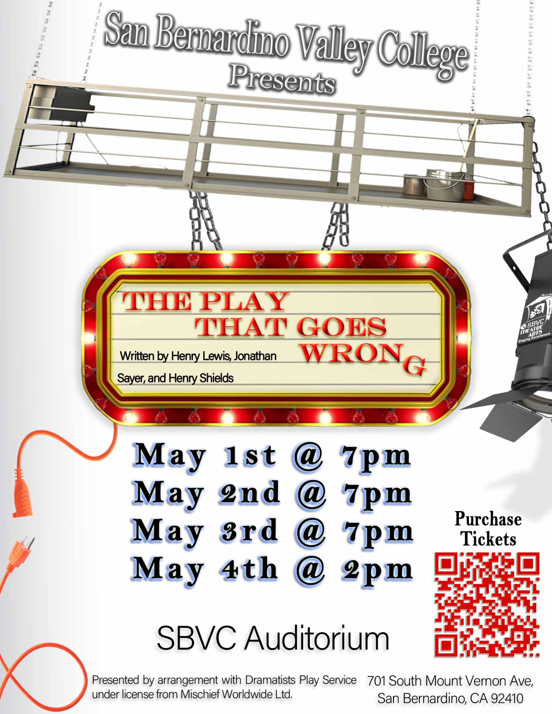 The Play That Goes Wrong Poster