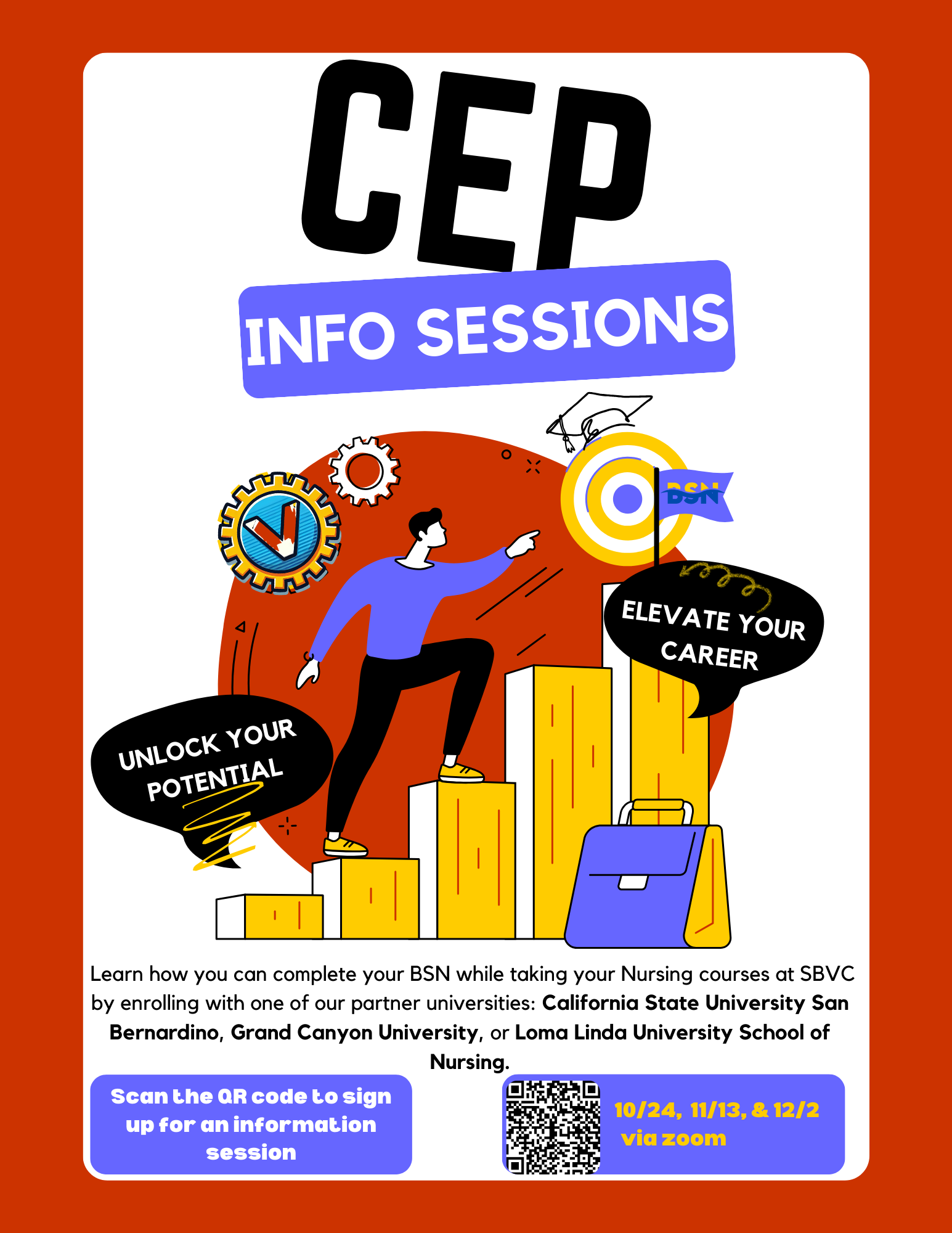 CEP Info Session Flyer