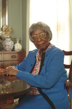 A Photo of Dorothy Inghram Sitting 