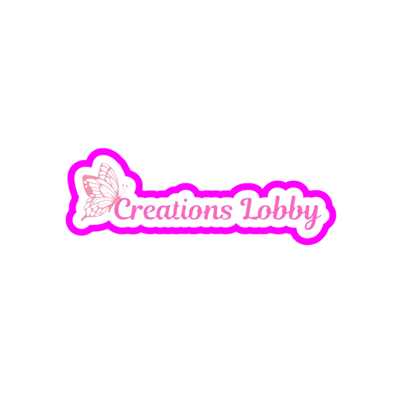 A photo of the Creations Lobby logo