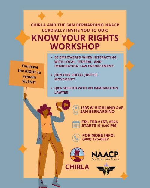 Know Your Rights Poster